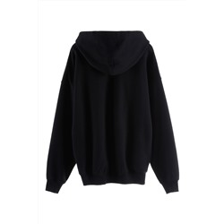 Sudadera con capucha Negro