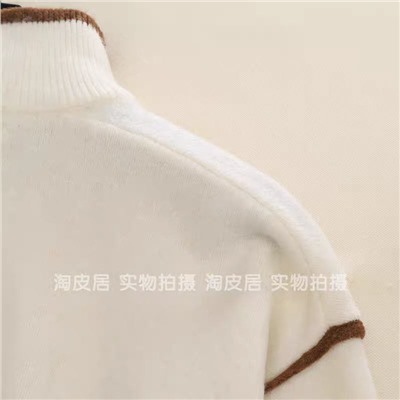 Женский свитер с воротником стойкой на молнии   OYSH*O