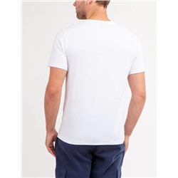 EMBOSSED SIGNATURE STRIPE JERSEY T-SHIRT