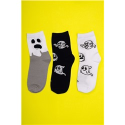 Носки детские Привидение (набор 3 пары)