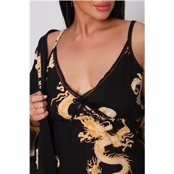 Пеньюар тройка Драконы 929