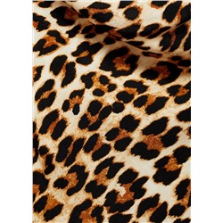 Vestido largo leopardo
