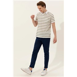 Erkek Beyaz Polo Yaka Tişört