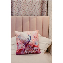 Наволочка декоративная 3 шт Павлины 3D