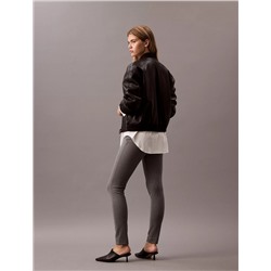 Solid Ponte Skinny Pants