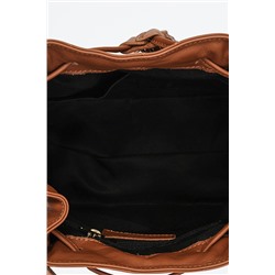 Bolso de piel Angy Camel