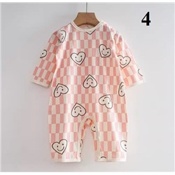 Ультратонкие детские комбинезоны для мальчиков и девочек из 100% хлопка