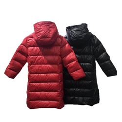 Пуховик детский средней длины