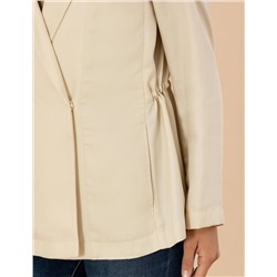 Krem Regular Fit Ceket