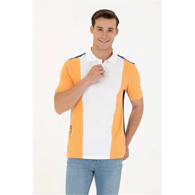 Erkek Turuncu Polo Yaka Tişört