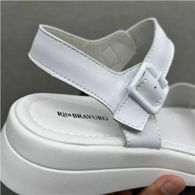 Женские сандалии из натуральной кожи  БРАВУР*О