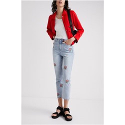 Chaqueta PU bolsillos