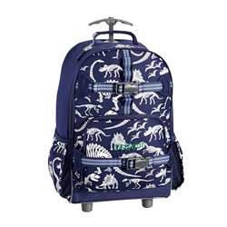 Mackenzie Blue Dino Glow-in-the-Dark Backpack