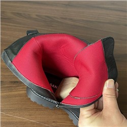 Женские кожаные ботинки на толстой подошве, экспорт