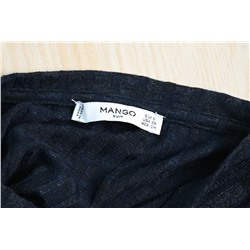 Женское мягкое трикотажное платье в полоску MANG*O