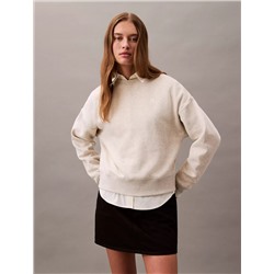 Archive Logo Fleece Cropped Sweatshirt