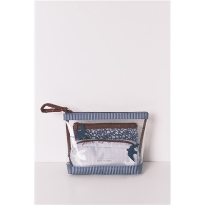 Pack 3 neceseres estampados variados