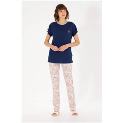 Kadın Lacivert Pijama Takımı