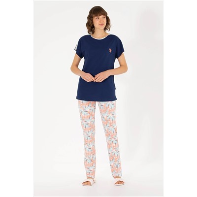 Kadın Lacivert Pijama Takımı