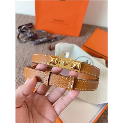 Женский тонкий ремень  Herme*s Kell*y 🧡