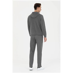 Erkek Antrasit Melanj Eşofman Altı