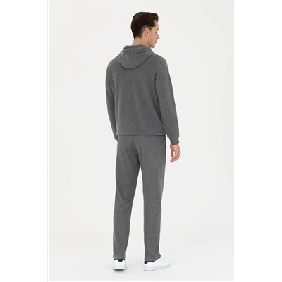 Erkek Antrasit Melanj Eşofman Altı