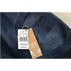 Свитшот с эффектом потертости и выстиранной ткани