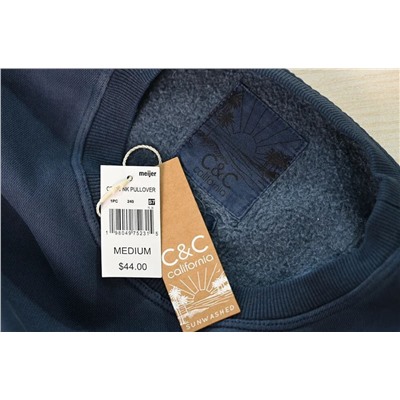 Свитшот с эффектом потертости и выстиранной ткани