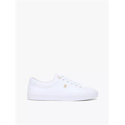 Metallic Accent Court Sneaker