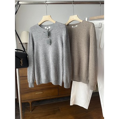 Женский базовый мягкий шерстяной пуловер  КО*С