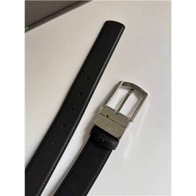 Мужской двухсторонний ремень в деловом стиле  Ermenegild*o Zegn*a