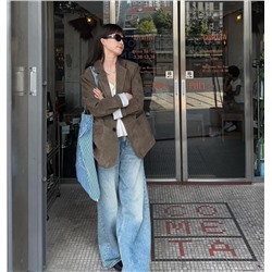 Замшевый пиджак кофейного цвета стал для меня настоящей находкой