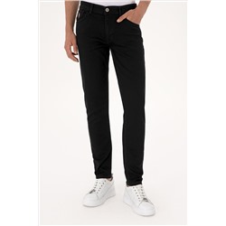 Erkek Siyah Jean Pantolon