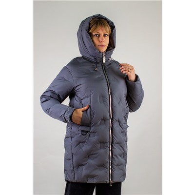 Зимняя куртка с капюшоном арт.611