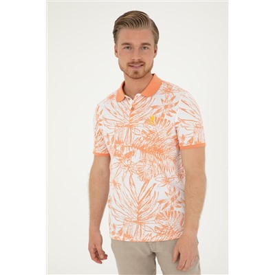 Erkek Regular Fit Polo Yaka Somon Tişört
