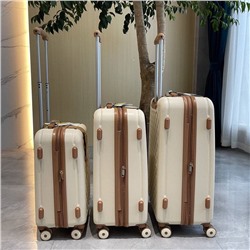 🧳 Наступает время отпусков, выбираем чемодан Прочный пластиковый чемодан в ромб