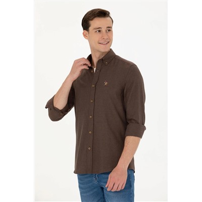 Erkek Coconut Uzun Kollu Basic Gömlek