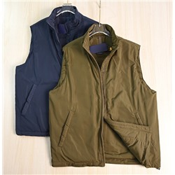 Мужской легкий тонкий хлопковый жилет с воротником-стойкой РАЛЬ*Ф Л