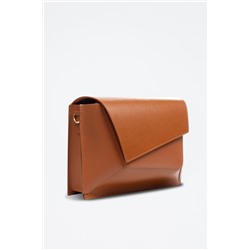 Bandolera de piel Arena - Camel