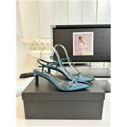 Босоножки Ji*l Sande*r на высоком каблуке (6,5см)  Натуральная кожа (импортная овчина)