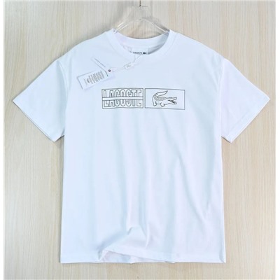 Хлопковая футболка  (4 цвета) ЛАКОСТ*Е