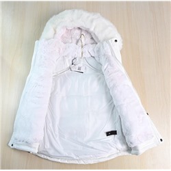 Женский теплый жилет со съемным шерстяным капюшоном и флисовой подкладкой