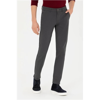 Erkek Antrasit Kanvas Pantolon