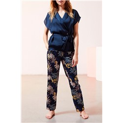 Рубашка Salvo темно- синяя