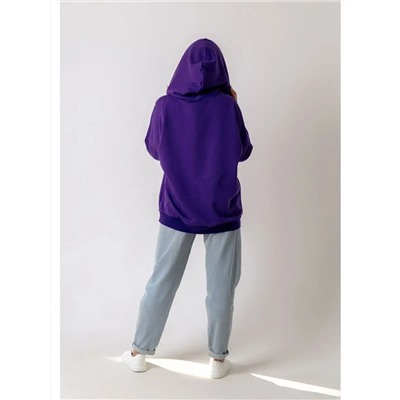 Толстовка худи с модным корейским жестом Я тебя люблю  Арт. 1025