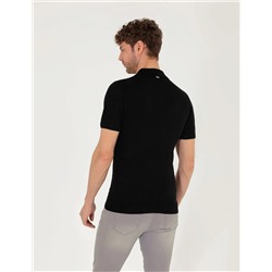 Siyah Slim Fit Kazak