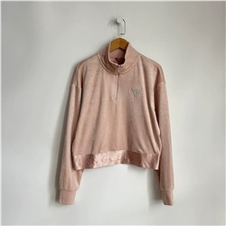 Велюровая женская толстовка с короткой молнией ❤️ ГЕС*С