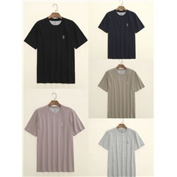 Мужская футболка с вышивкой 6 цветов