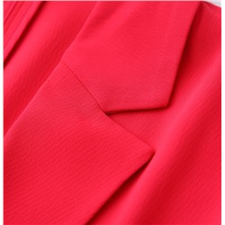 Свободный пиджак с завязкой на талии