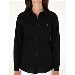 Siyah Slim Fit Uzun Kollu Gömlek